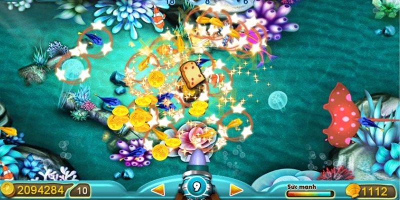 Game săn ngư hoành tráng, chiến đấu quy mô lớn
